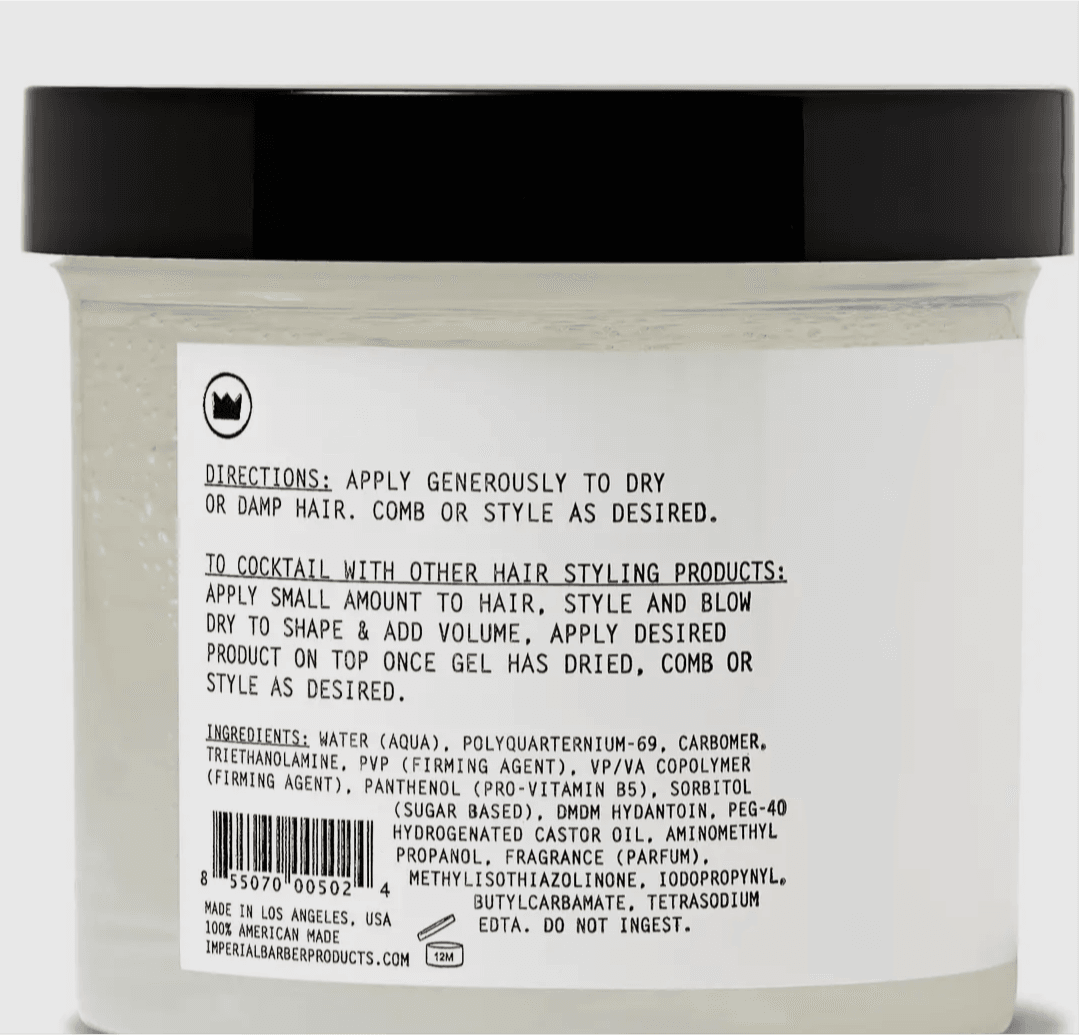 Imperial Barber Gel Pomade - Ultimate Hair Styling Products 