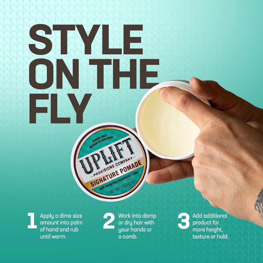 Uplift Provisions Signature Pomade - Ultimate Hair Styling Products 