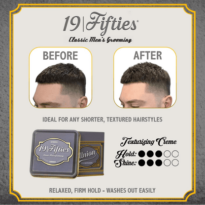 19 Fifties Union Texturizing Creme - Ultimate Hair Styling Products 