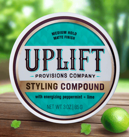 Uplift Provisions Compound Clay Pomade - Ultimate Hair Styling Products 