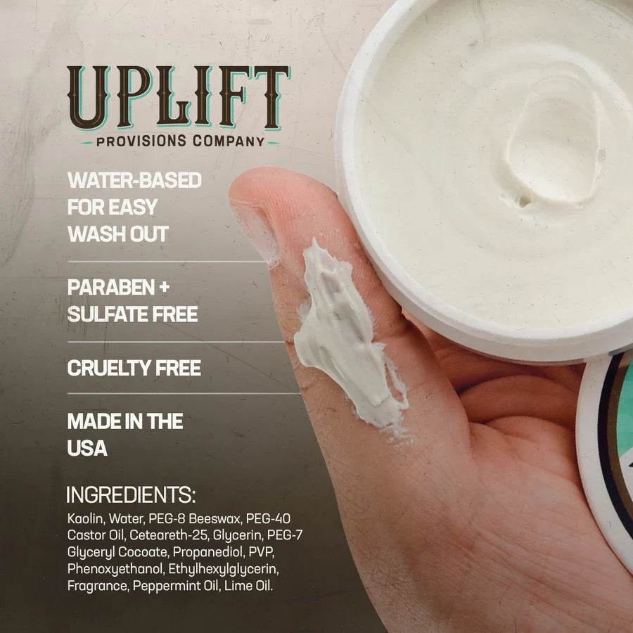 Uplift Provisions Compound Clay Pomade - Ultimate Hair Styling Products 