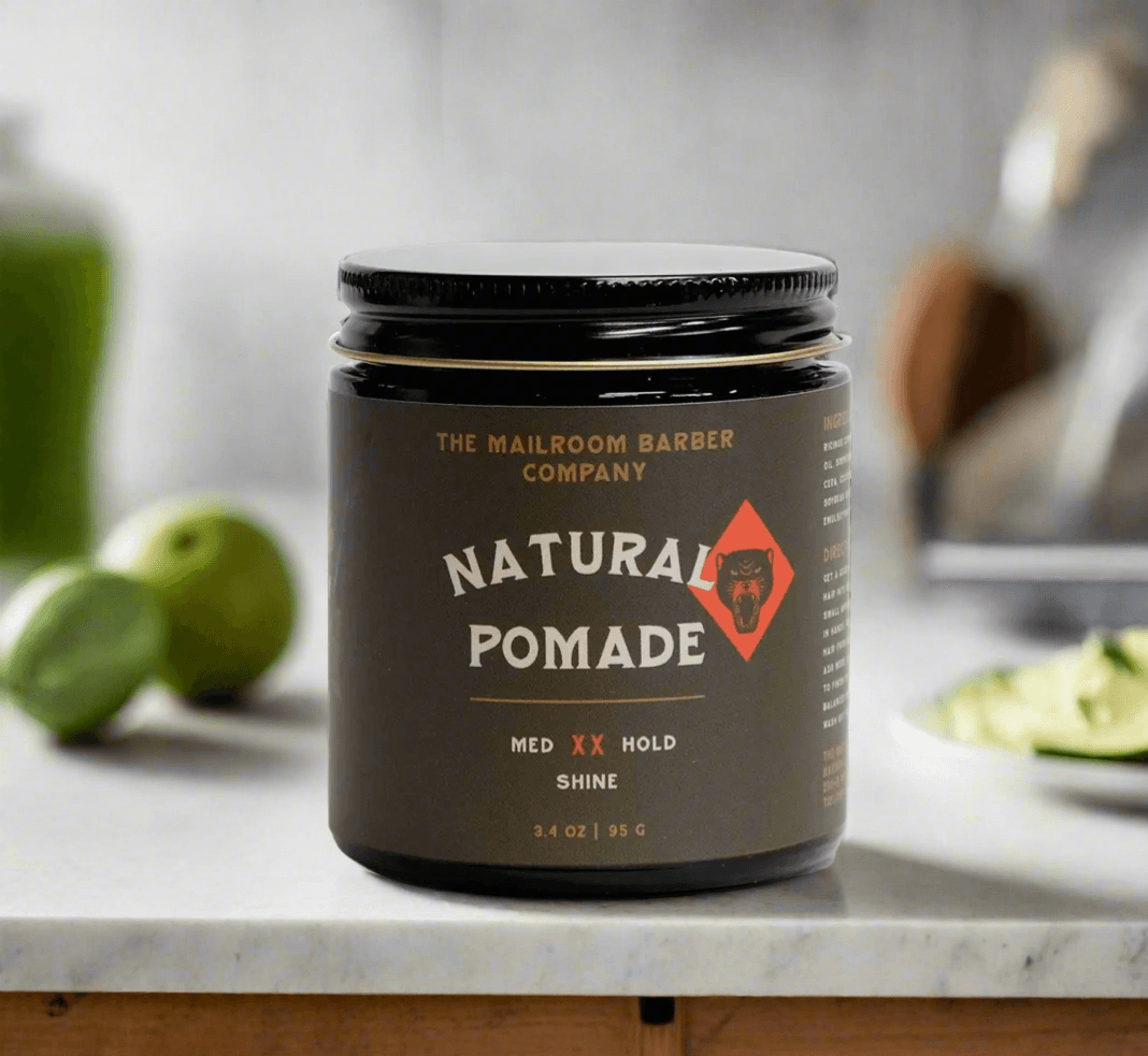 Mailroom Barber Natural Pomade - Ultimate Hair Styling Products 